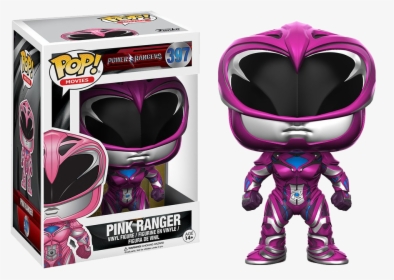 Transparent Pink Power Ranger Png - Power Rangers 2017 Funko Pop, Png Download, Transparent PNG
