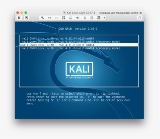 Alt Text - Kali Linux Kernel Line, HD Png Download, Transparent PNG