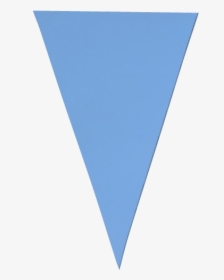Sky Blue Pvc Bunting - Triangle Sky Blue Png, Transparent Png, Transparent PNG