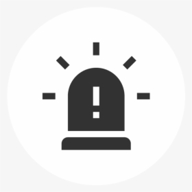 Alarm Icon - Circle, HD Png Download, Transparent PNG