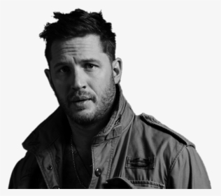 Tom Hardy Black And White - Tom Hardy, HD Png Download, Transparent PNG