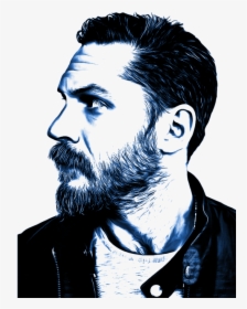 Tom Hardy And Black And White, HD Png Download, Transparent PNG