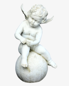 #statue #cherub #angel #stone #marble #freetoedit - Statue, HD Png Download, Transparent PNG