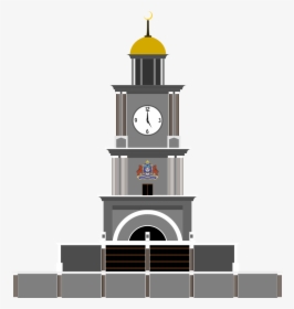 Clip Art Sultan Ibrahim Building Big - Clock Tower Clip Art, HD Png Download, Transparent PNG