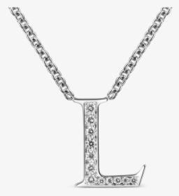 Collares Con Inicial - Versace Necklace Men Silver, HD Png Download, Transparent PNG