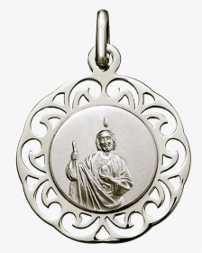 Iniciomedallas De Platamedalla San Judas Tadeo - Medalla De San Judas Tadeo De Oro, HD Png Download, Transparent PNG