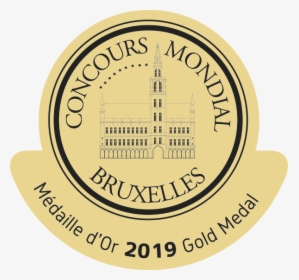 Medalla De Oro Consurso Munidal De Bruselas - Concours Mondial De Bruxelles 2019, HD Png Download, Transparent PNG