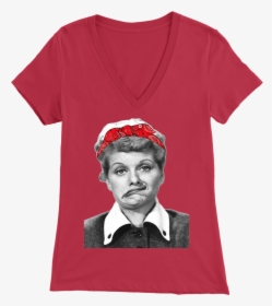 I Love Lucy Red Bandana Tee - Limited Government Tee Shirt, HD Png Download, Transparent PNG