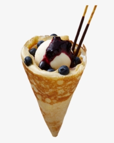 Eight Turn Crepe Sweet - Crepes And Cream Png, Transparent Png, Transparent PNG