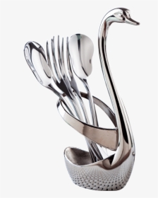 Onlycook Cygnus Creativo De Acero Inoxidable Tenedor - Designer Stainless Steel Dinner Set, HD Png Download, Transparent PNG