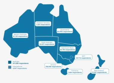 Australia-map W Nz 190521 - Do Jesuit Social Services Work, HD Png Download, Transparent PNG
