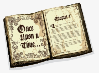 Story Book Png - Fairy Tale Open Book, Transparent Png, Transparent PNG