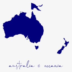 Map Of Australia , Png Download - Australia And Oceania, Transparent Png, Transparent PNG