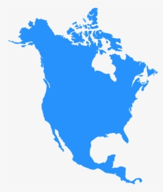 North America Silhouette, HD Png Download, Transparent PNG