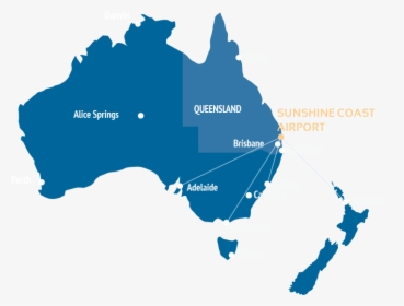 Australia And New Zealand Map Png, Transparent Png, Transparent PNG