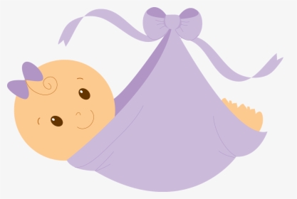 Showering Clipart Blessing - Purple Baby Shower Clipart, HD Png Download, Transparent PNG