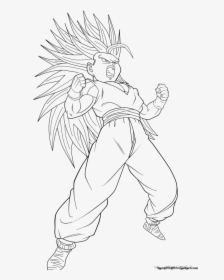 Teen Gohan Super Saiyan - Anime Angel Coloring Sheets, HD Png Download, Transparent PNG