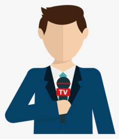 Reporter Png - Journalist Clipart Png, Transparent Png, Transparent PNG