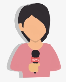 How To Use Haro - Cartoon Reporter Png, Transparent Png, Transparent PNG
