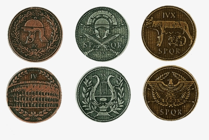 Roman Coin Set - Medieval Coins, HD Png Download, Transparent PNG
