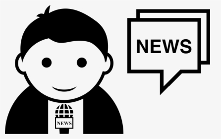 Transparent News Reporter Clipart - News Icon, HD Png Download, Transparent PNG