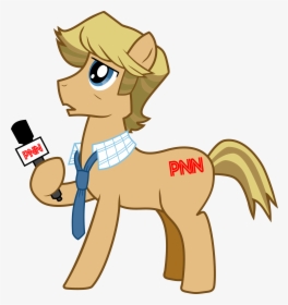 Interview Clipart Reporter Interview - My Little Pony Reporter, HD Png Download, Transparent PNG