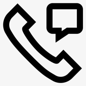 Mensaje De Telefono Icon - Vector Phone Icon Png, Transparent Png, Transparent PNG