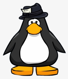 Journalist Clipart Hat - Penguin With Santa Hat, HD Png Download, Transparent PNG