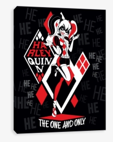 The One And Only Harley Quinn - Graphic Design, HD Png Download, Transparent PNG