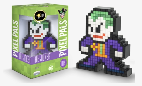 Pixel Pals The Joker Harley Quinn Collectible - Joker Pixel Pals, HD Png Download, Transparent PNG