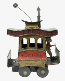 Toonerville Trolley Vintage Tin Toy Clip Arts - Locomotive, HD Png Download, Transparent PNG