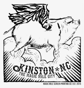 Flyingpigblackscreen 3 - Illustration, HD Png Download, Transparent PNG