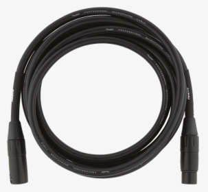 Fender Professional Series Microphone Cable, 10 , Black, HD Png Download, Transparent PNG