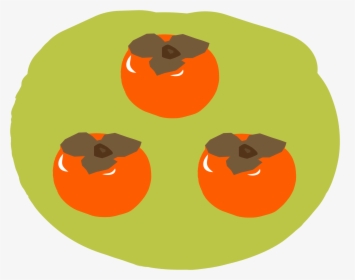 Trees And Tree,diospyros,produce - Persimmon Clipart, HD Png Download, Transparent PNG