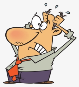 Way There That They Don T Need To Order Parts In It - Stressed Out Man Clipart, HD Png Download, Transparent PNG