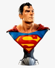 Sideshow Superman Life Size Bust, HD Png Download, Transparent PNG
