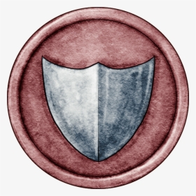 Red Shield Token For Great Hunt Game - Shield Token, HD Png Download, Transparent PNG