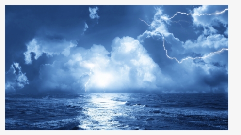 Storm At Sea Sky, HD Png Download, Transparent PNG