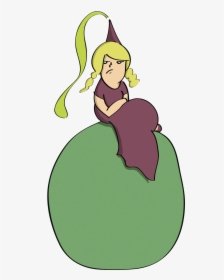 The Princess And The Pea Fairy Tale Clip Art - Cartoon, HD Png Download, Transparent PNG