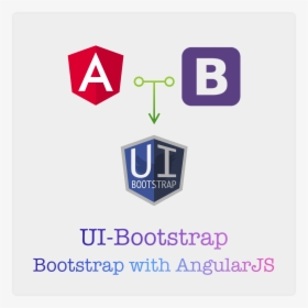 Bootstrap With Angularjs - Bootstrap Angularjs Logo, HD Png Download, Transparent PNG