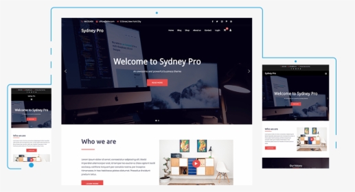 Sydney Theme Wordpress, HD Png Download, Transparent PNG