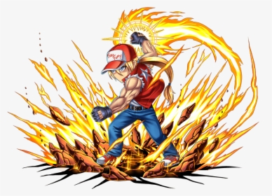 Terry Bogard Element - Brave Frontier King Of Fighters, HD Png Download, Transparent PNG