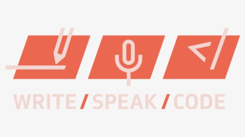 Write/speak/code Logo - Write Speak Code Logo, HD Png Download, Transparent PNG