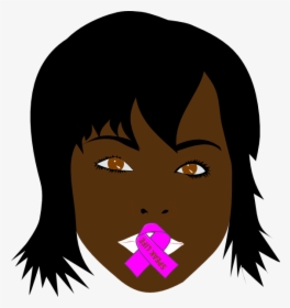 Speak Life Dark Brown Woman Svg Clip Arts - Womanafro Clip Art, HD Png Download, Transparent PNG