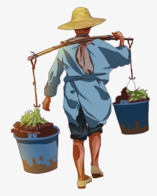 Fresh And Simple Style Farmer Takes The Labor Day Element - Labour Day, HD Png Download, Transparent PNG