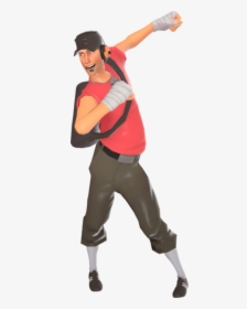 Official Tf2 Wiki - Tf2 Scout Fortnite Dance, HD Png Download, Transparent PNG