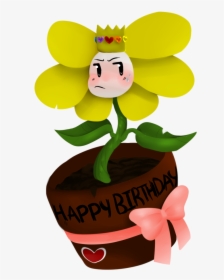 Flower Goat Art - Cartoon, HD Png Download, Transparent PNG