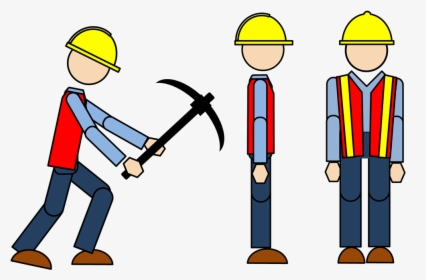 Transparent Hard Worker Clipart - Cartoon Workers Clipart, HD Png Download, Transparent PNG