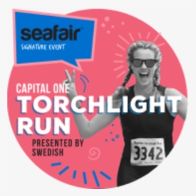 Capital One Torchlight Run, HD Png Download, Transparent PNG