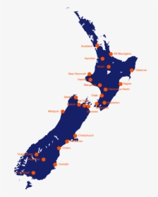 New Zealand Map Art, HD Png Download, Transparent PNG
